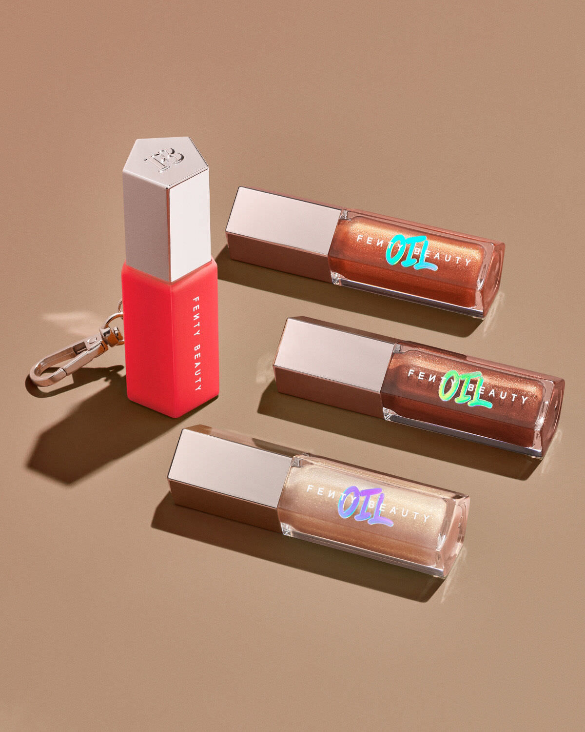 Gloss Bomb Oil Keychain Case