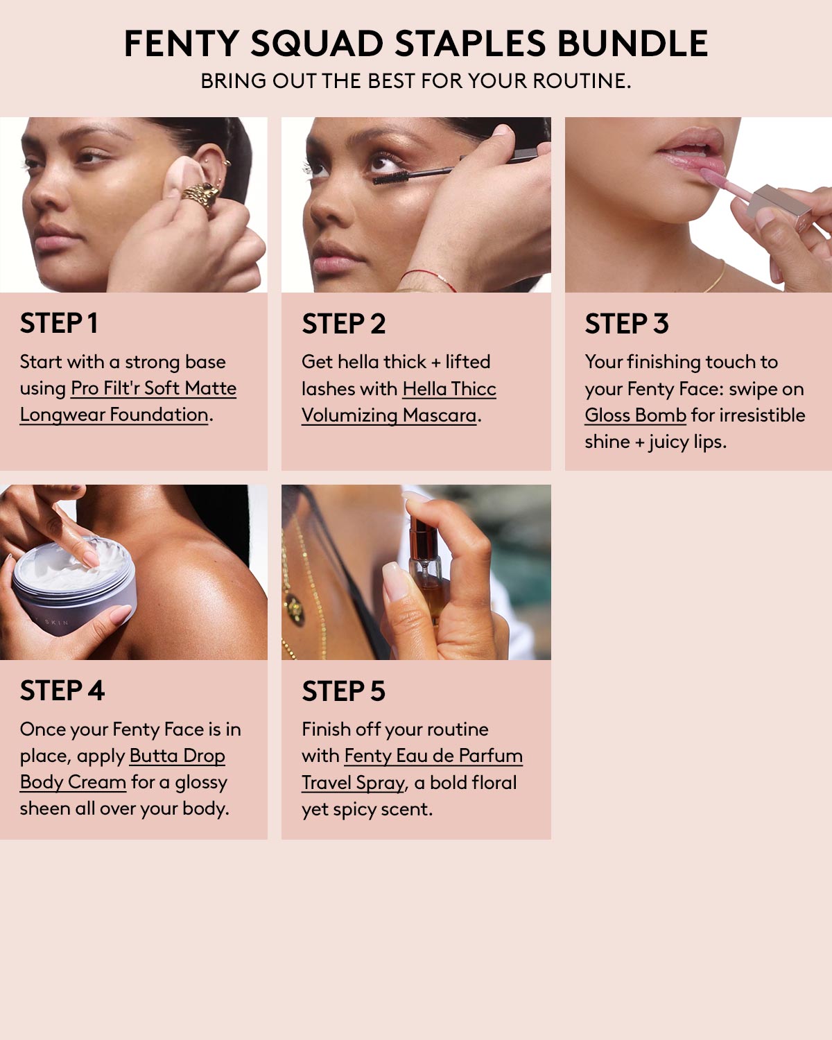 Fenty Squad Staples Bundle