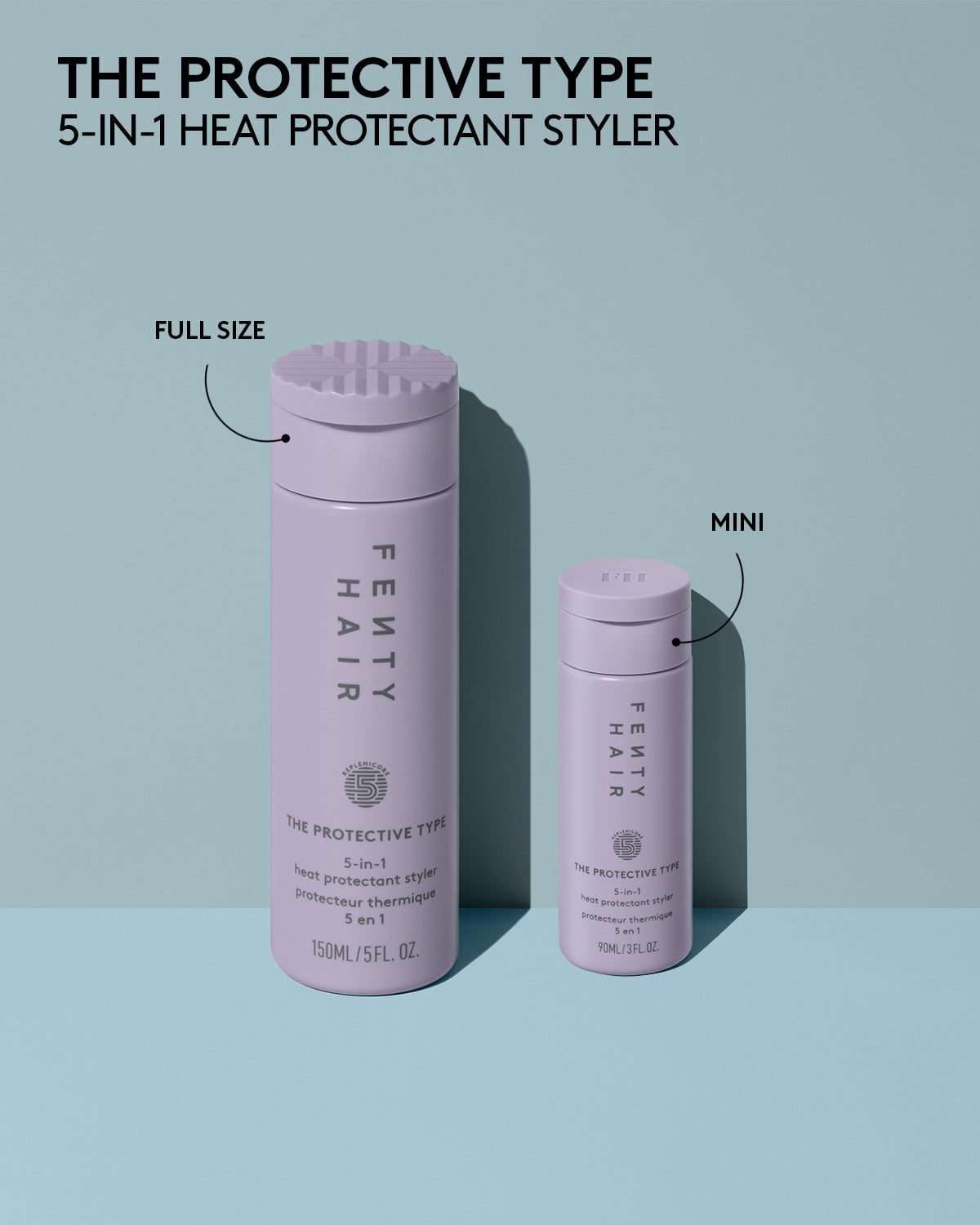 The Protective Type 5-in-1 Heat Protectant Styler
