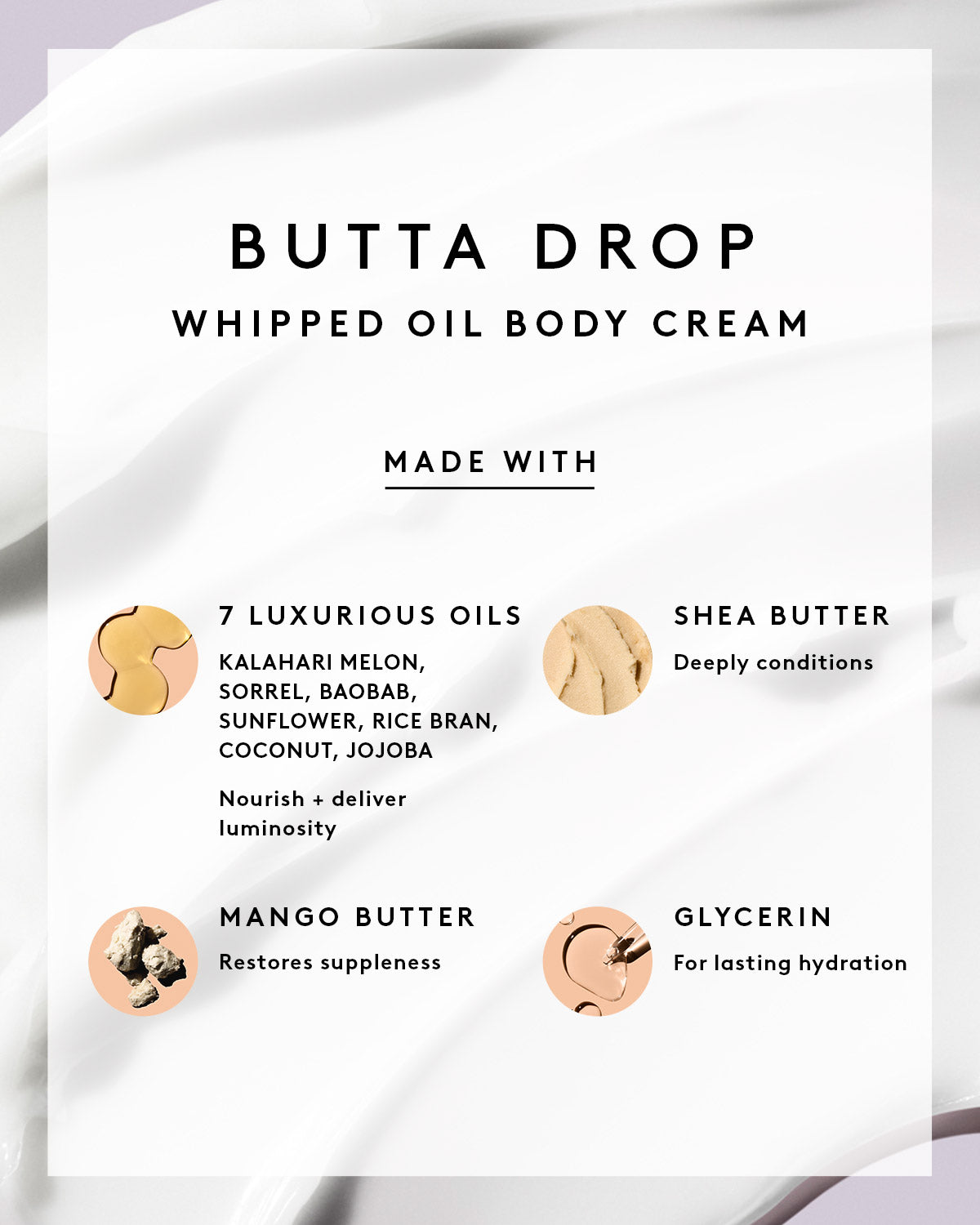 Butta Drop Refill Whipped Oil Body Cream with Tropical Oils + Shea Butter — Fenty Fresh