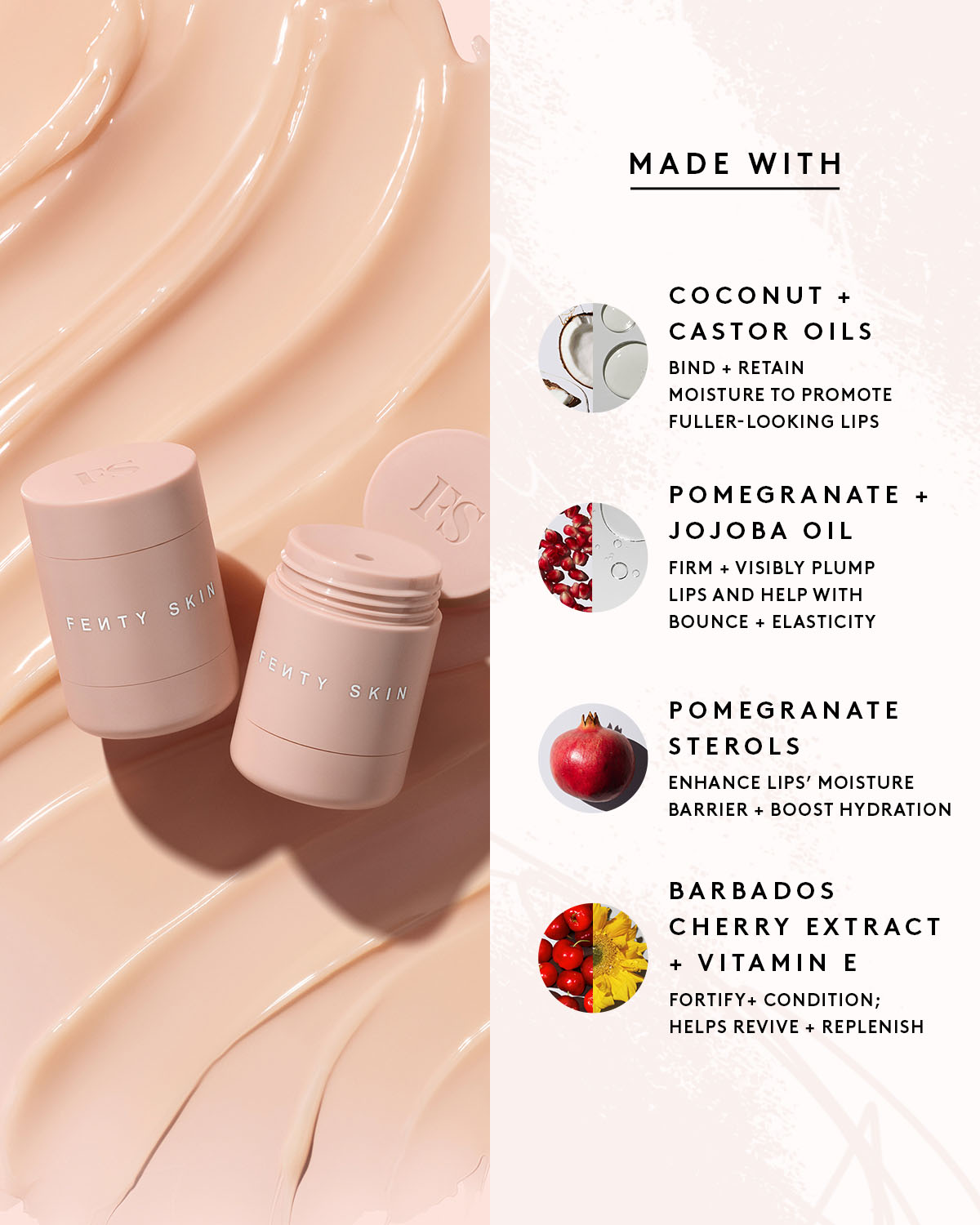 Plush Puddin'z Intensive Recovery Lip Mask Duo
