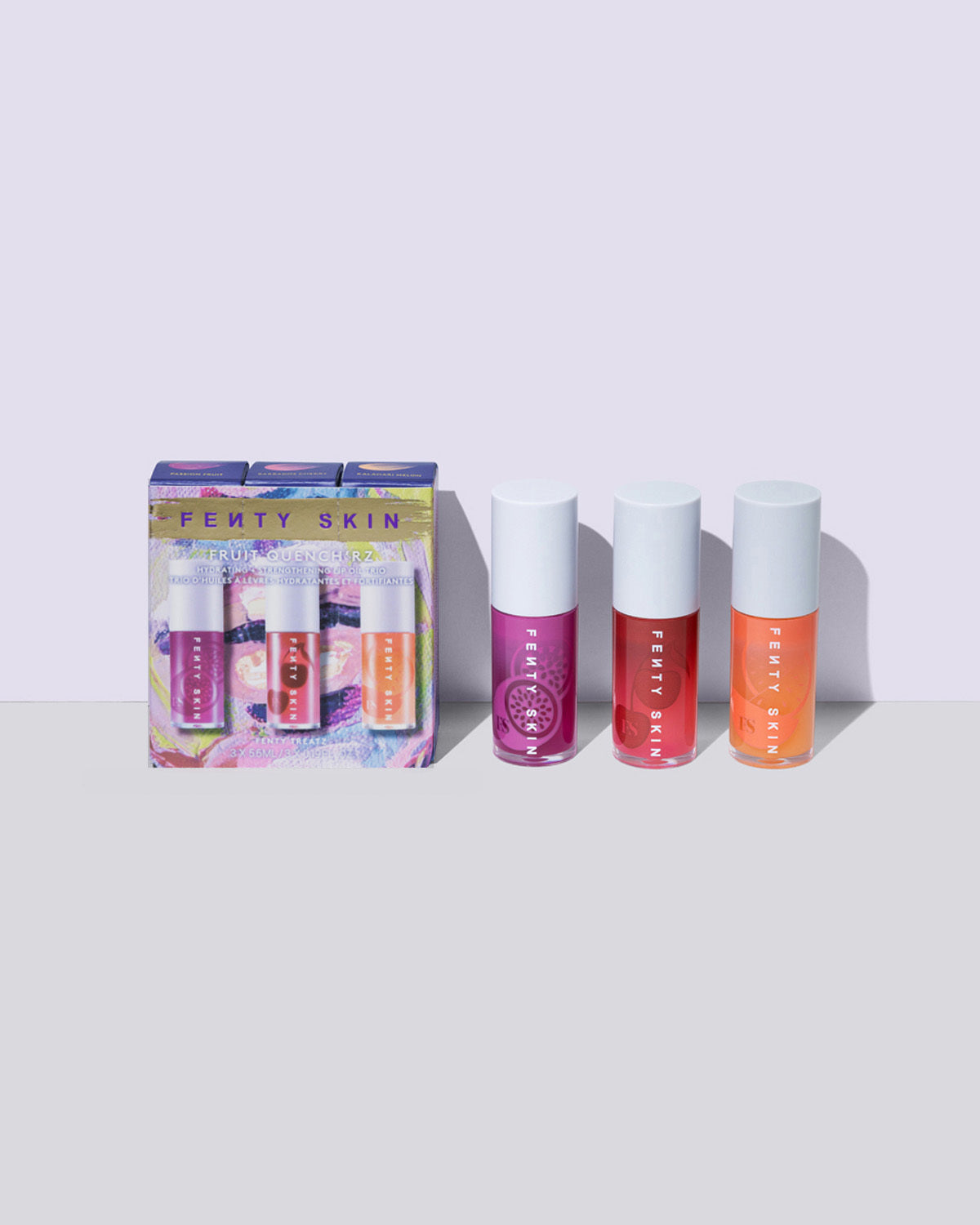Fruit Quench'rz Hydrating + Strengthening Lip Oil Trio
