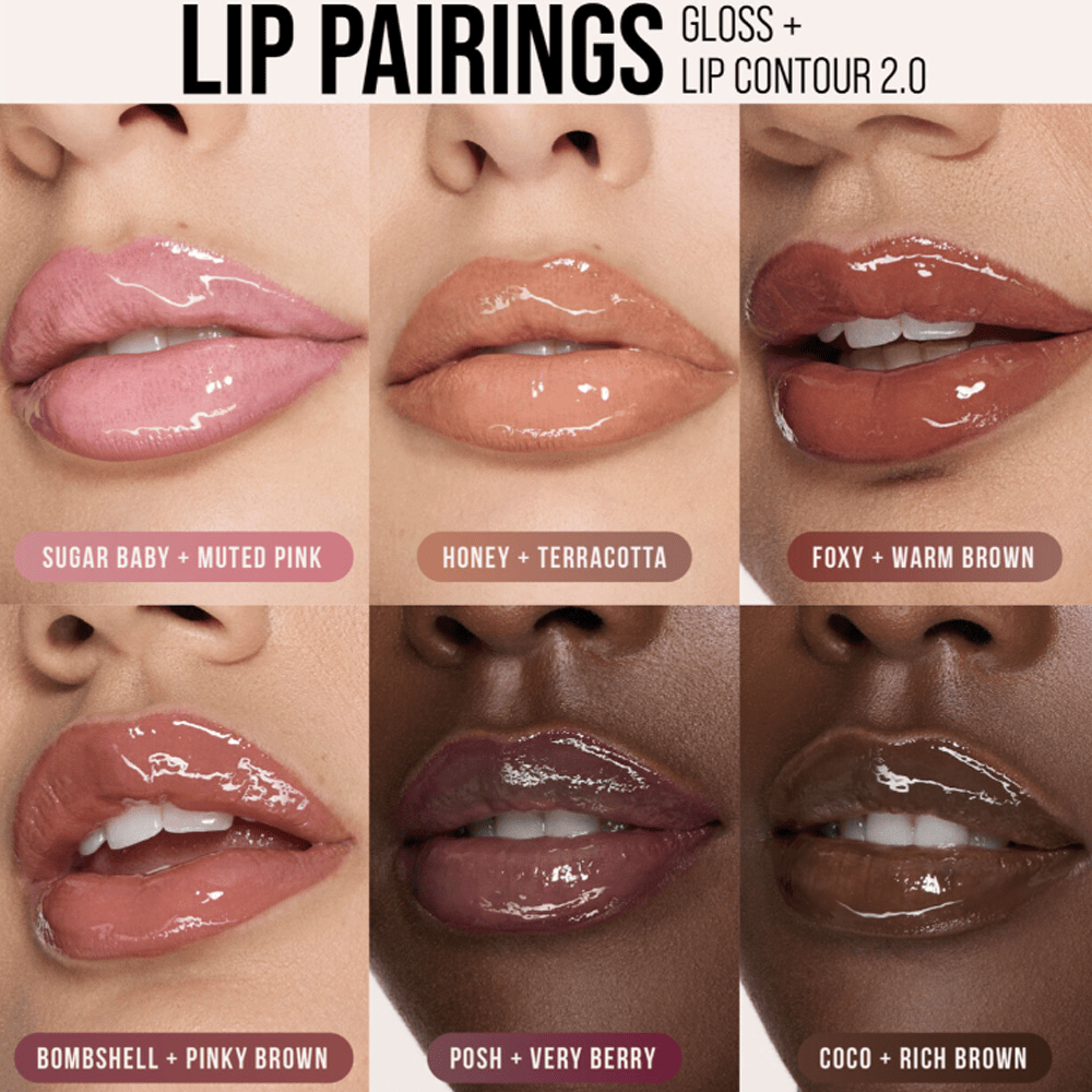 Gloss repulpant brillance extrême Faux Filler – Teinte Coco
