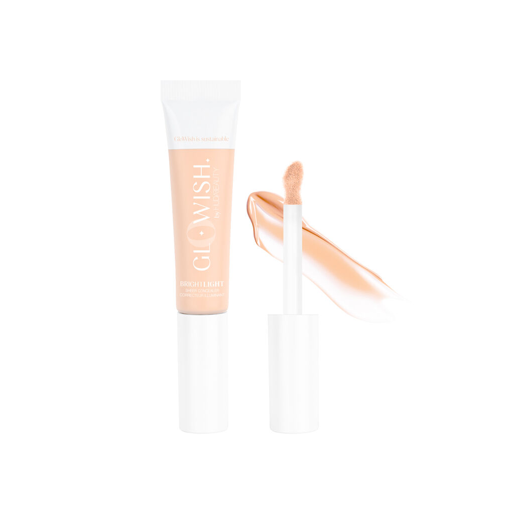 HUDA BEAUTY GloWish Bright Light Hydrating Sheer Vegan Concealer (105 FAIR COOL)