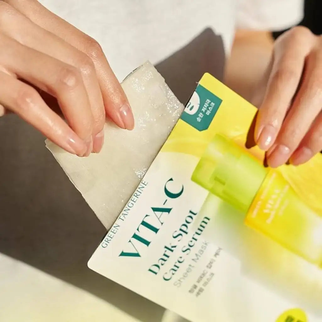 Goodal - Green Tangerine Vita C Dark Spot Care Serum Sheet Mask