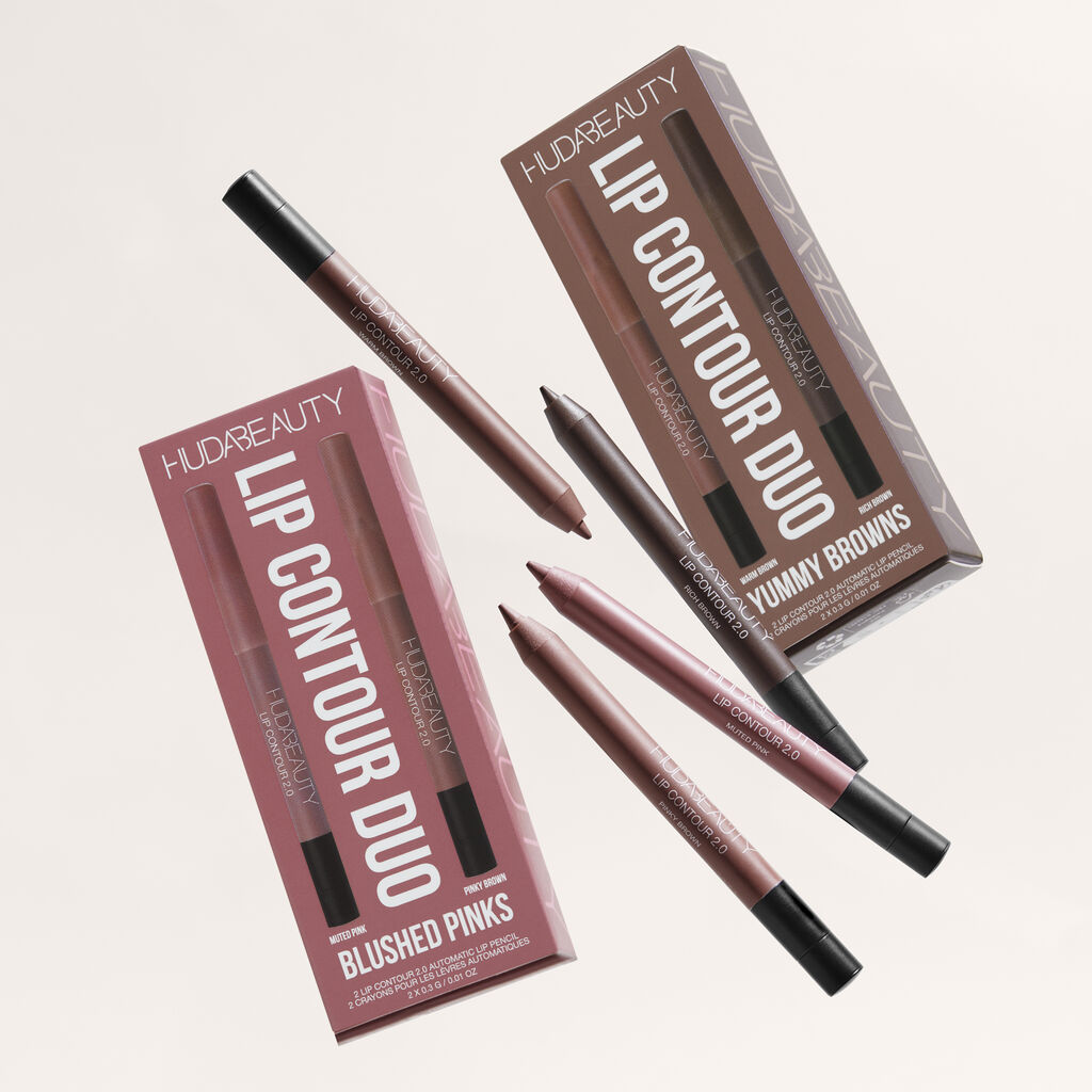 Duo Crayons à lèvres Lip Contour – Teinte Yummy Brown (Warm Brown & Rich Brown)
