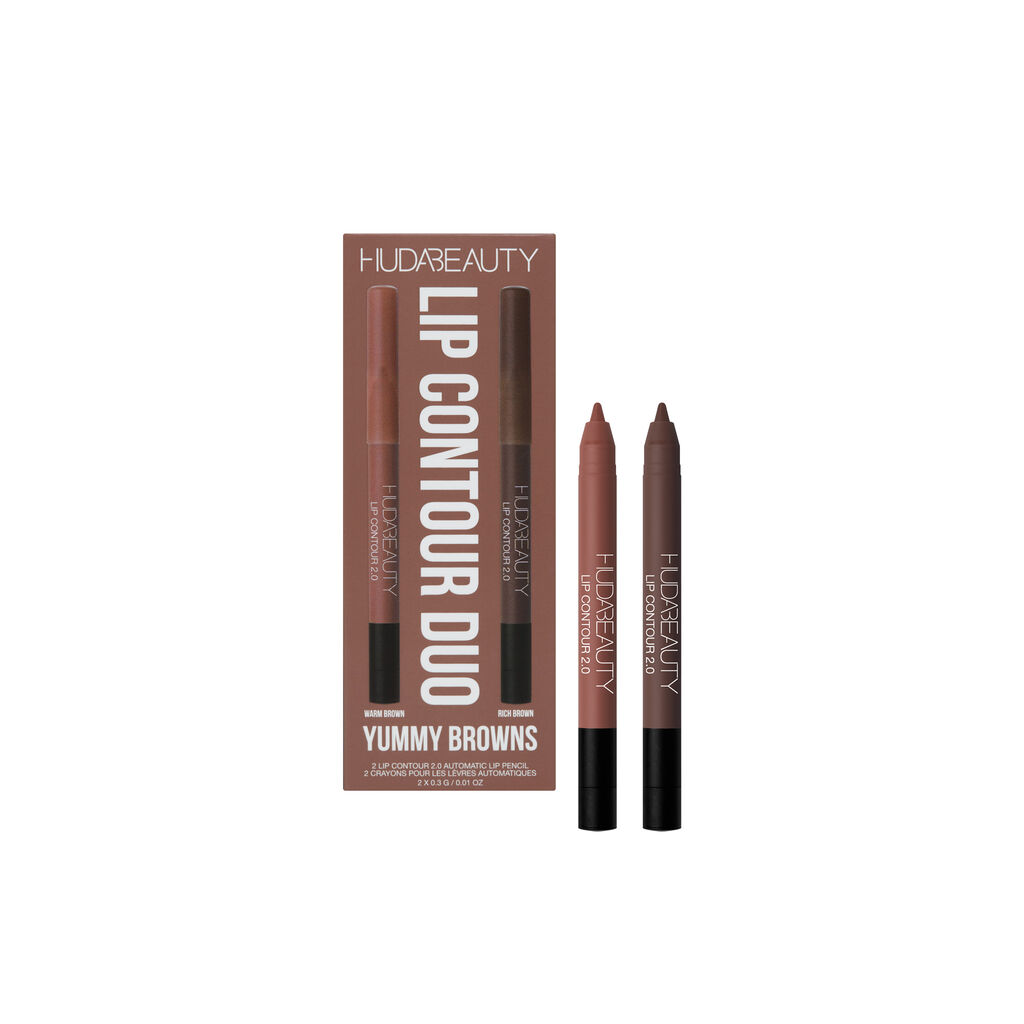 Duo Crayons à lèvres Lip Contour – Teinte Yummy Brown (Warm Brown & Rich Brown)