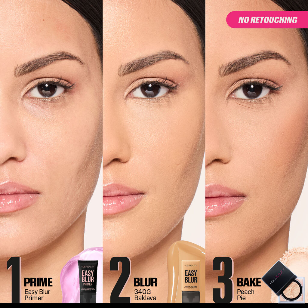 Fond de teint Easy Blur Airbrush effet naturel à la niacinamide – Teinte 330 Butter Pecan