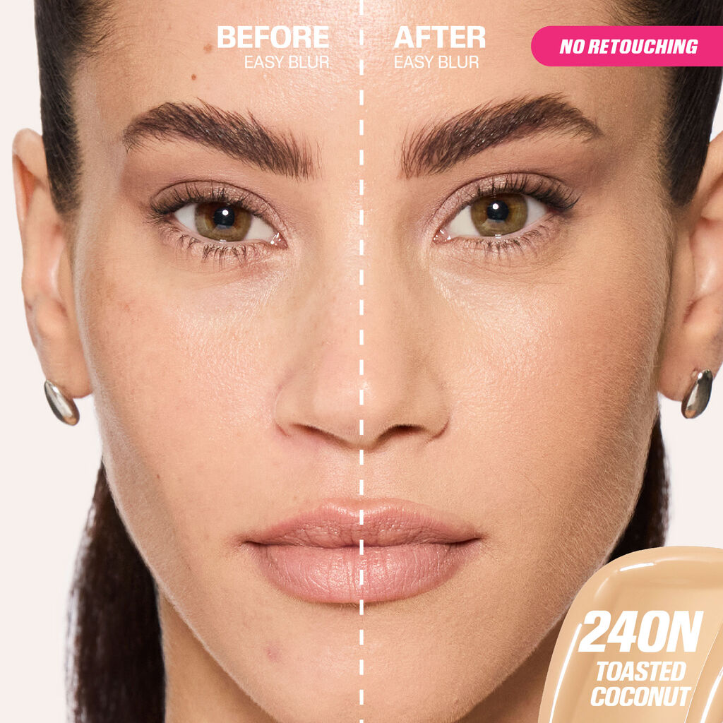 Fond de teint Easy Blur Airbrush effet naturel à la niacinamide – Teinte 240 Coconut Flakes