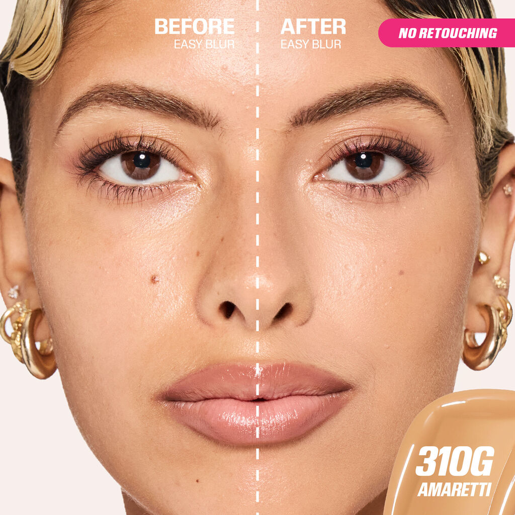 Fond de teint Easy Blur Airbrush effet naturel à la niacinamide – Teinte 310 Amaretti