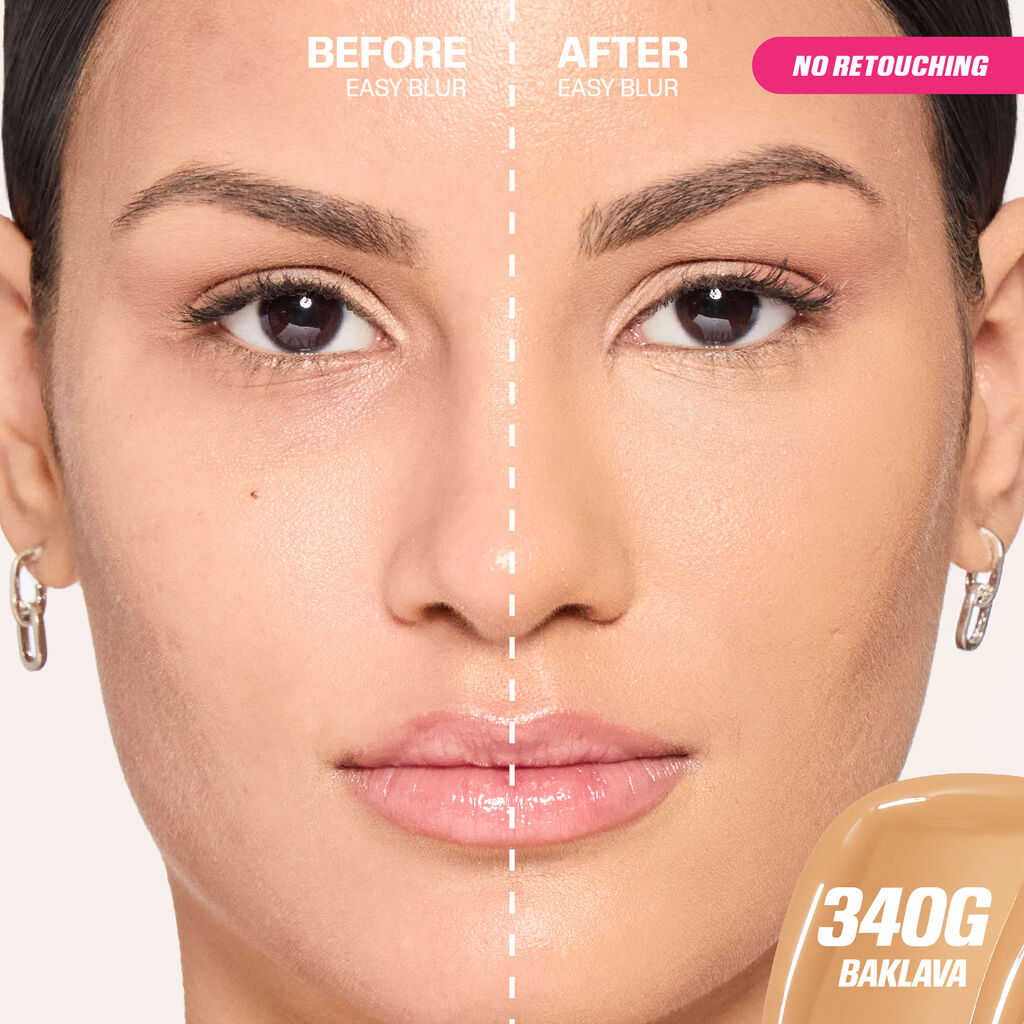 Fond de teint Easy Blur Airbrush effet naturel à la niacinamide – Teinte 340 Baklava