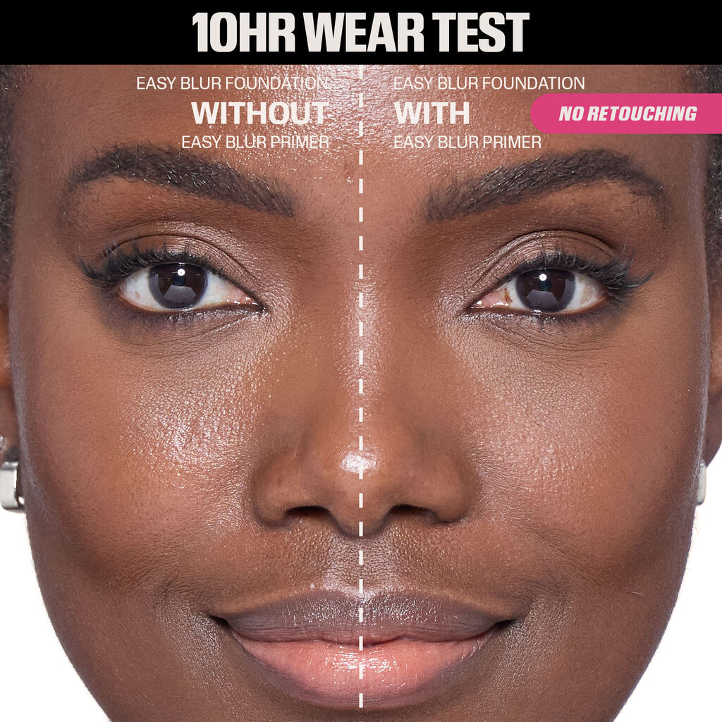 Base de teint Easy Blur sans silicone – Lissante et réductrice de pores