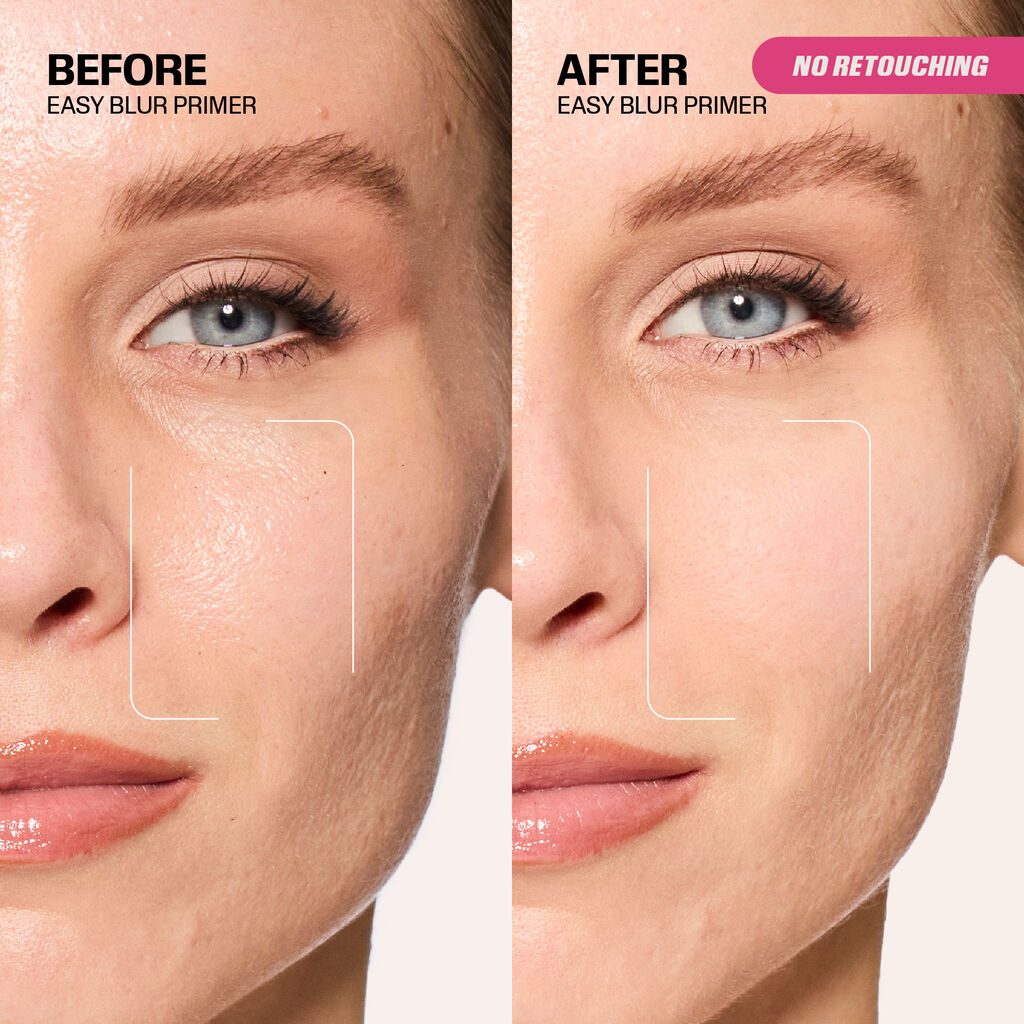Base de teint Easy Blur sans silicone – Lissante et réductrice de pores