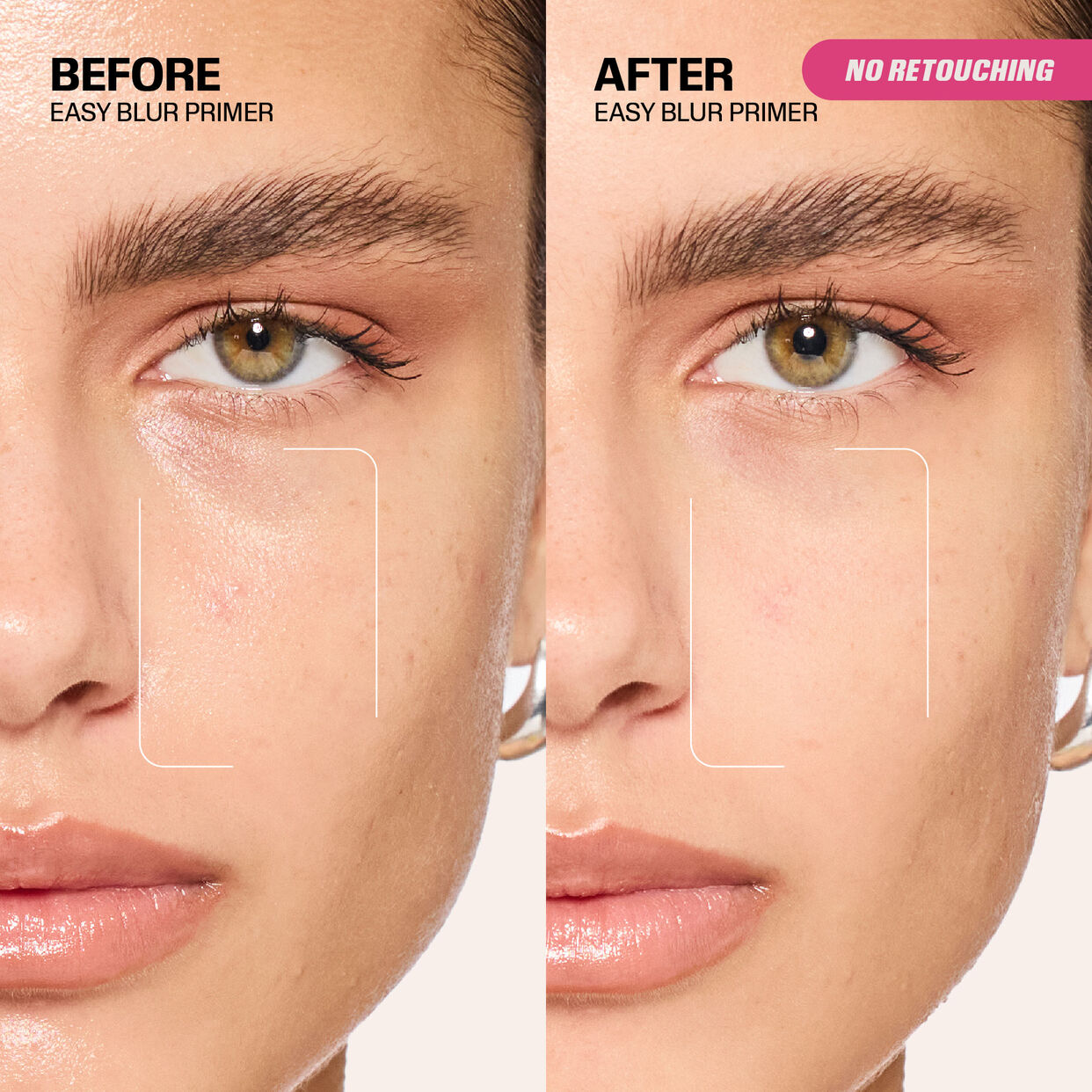 Base de teint Easy Blur sans silicone – Lissante et réductrice de pores