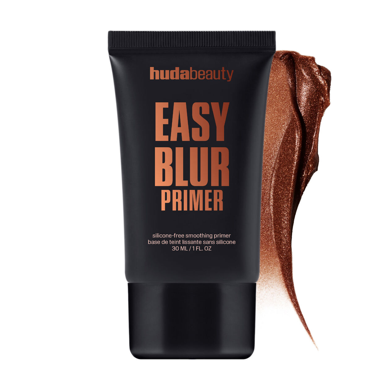HUDA BEAUTY EASY BLUR SILICONE FREE SMOOTHING & PORE PRIMER BRONZE