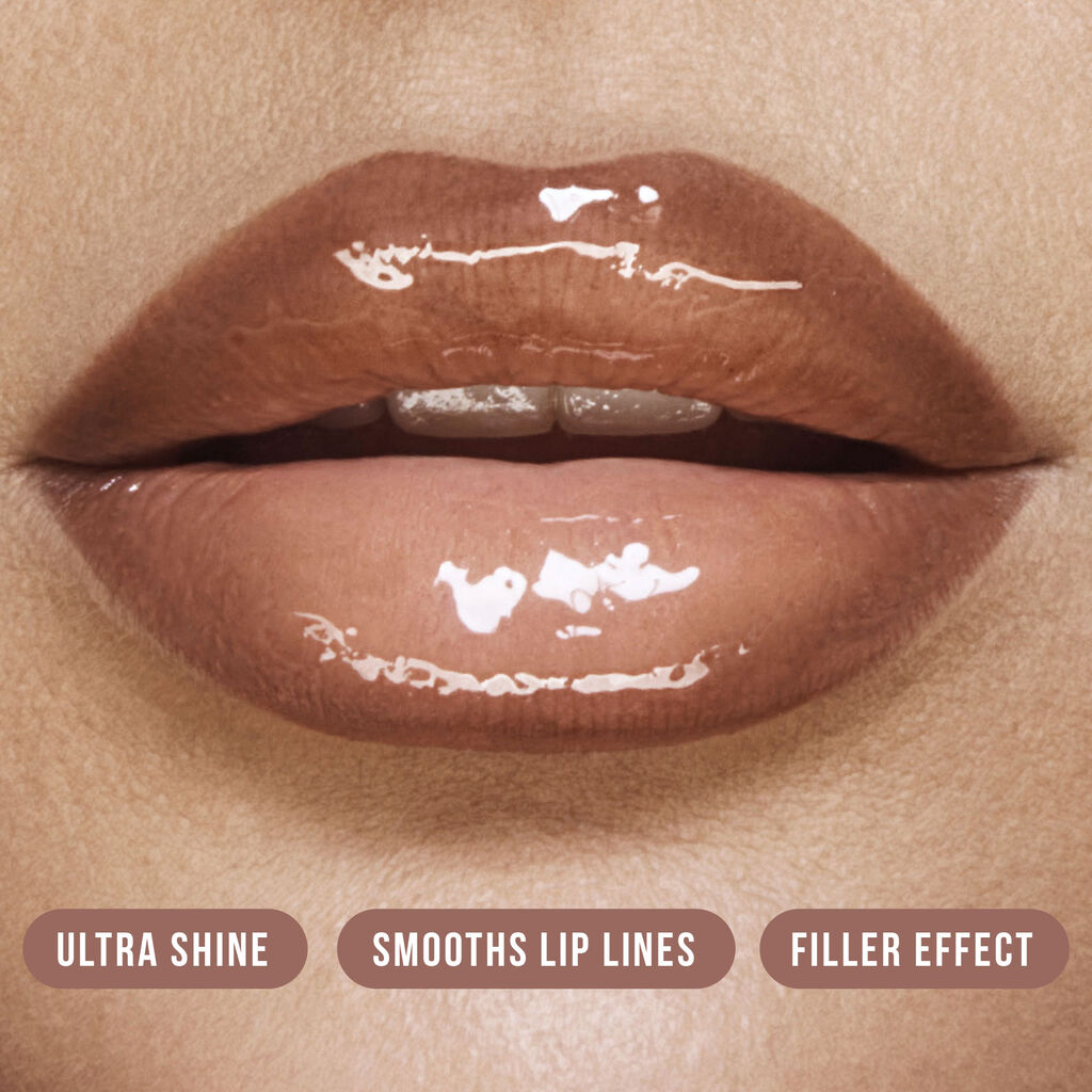 Gloss repulpant brillance extrême Faux Filler – Teinte Posh
