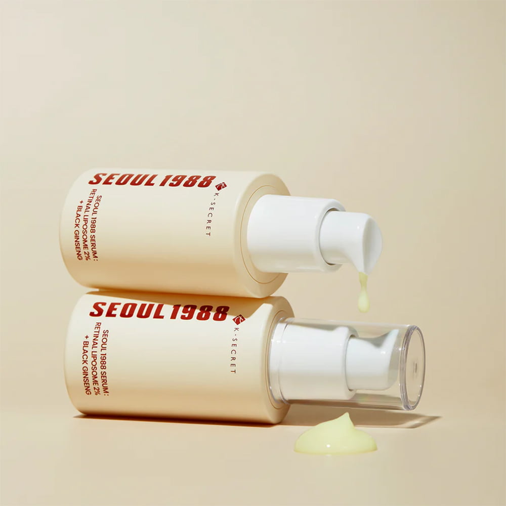 SEOUL 1988 Serum : Retinal Liposome 2% + Black Ginseng 30ml