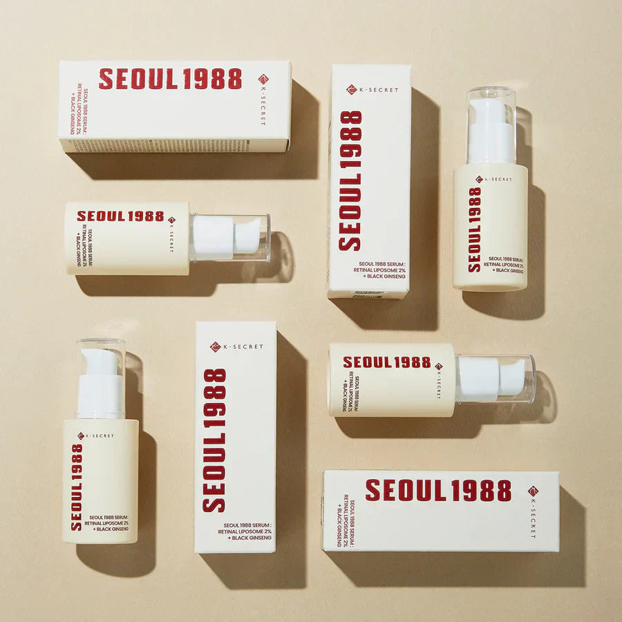 SEOUL 1988 Serum : Retinal Liposome 2% + Black Ginseng 30ml