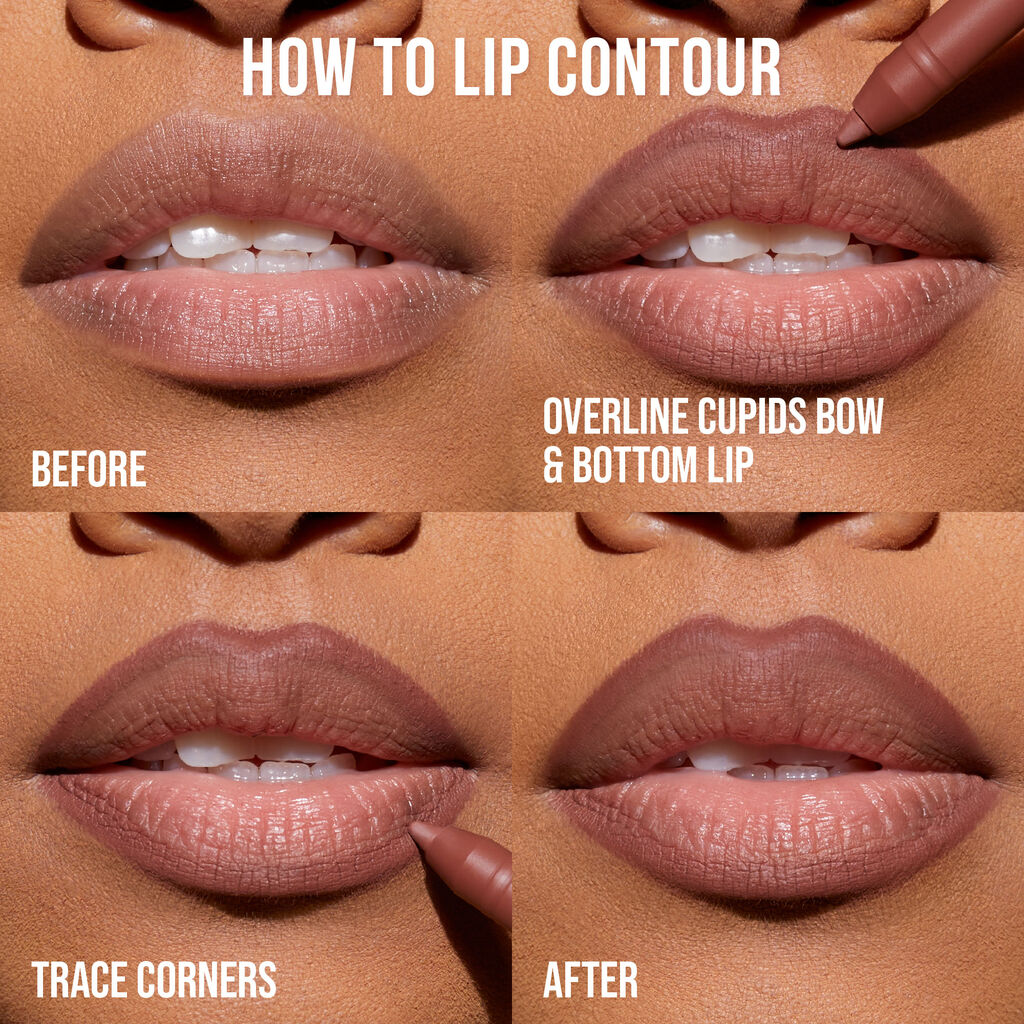 Duo Crayons à lèvres Lip Contour – Teinte Yummy Brown (Warm Brown & Rich Brown)
