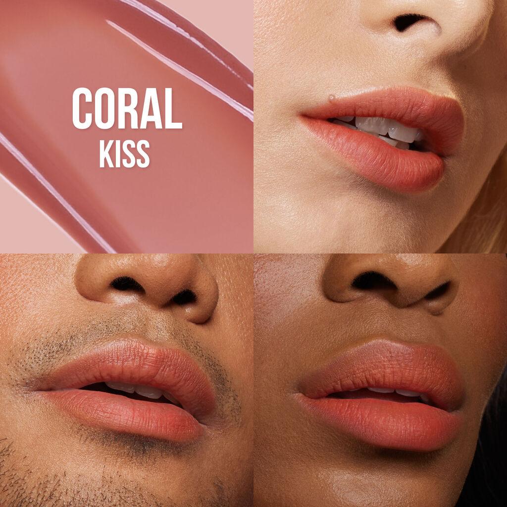 Baume teinté lèvres & joues satiné – Teinte Coral Kiss