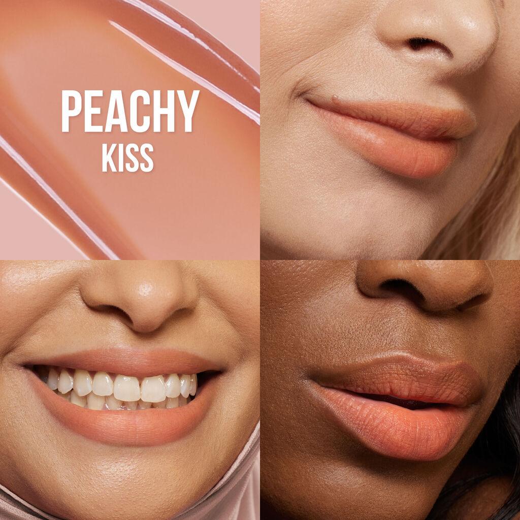Baume teinté lèvres & joues satiné – Teinte Peachy Kiss