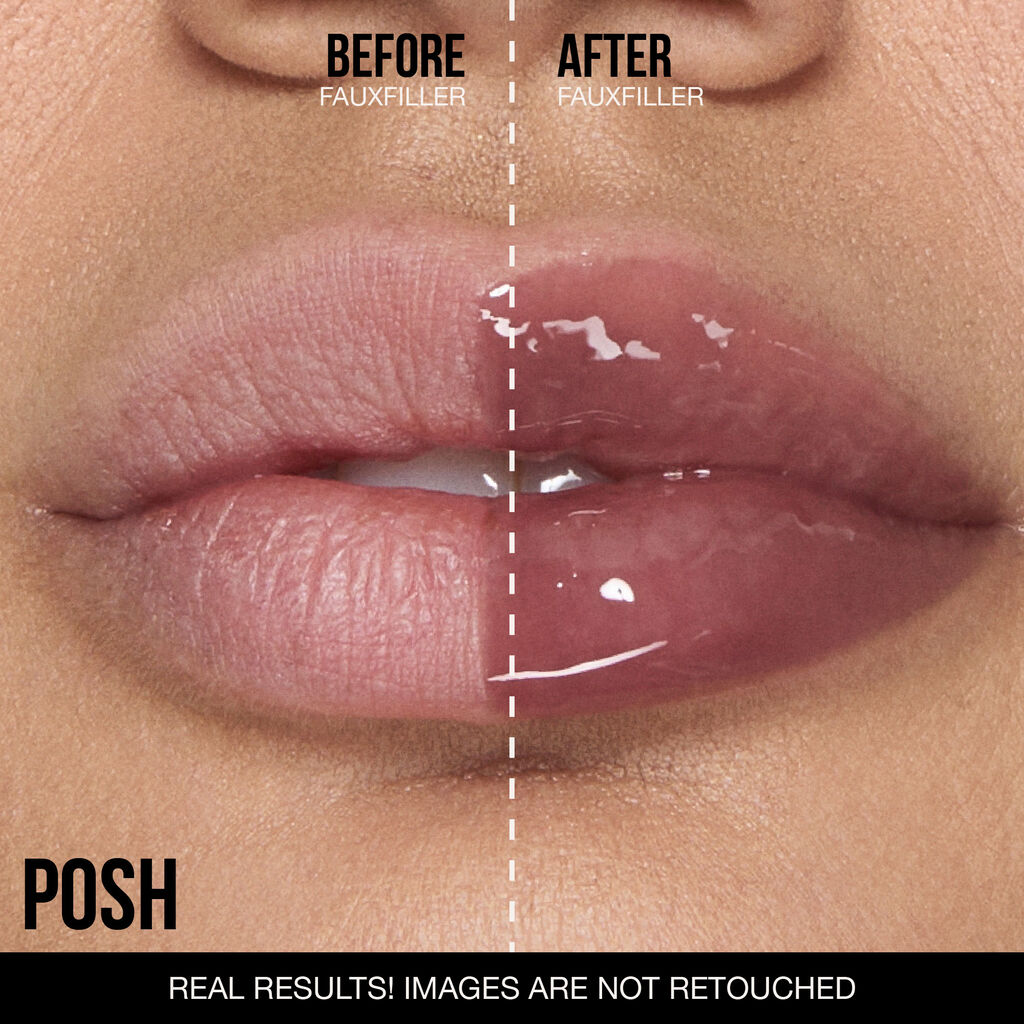 Gloss repulpant brillance extrême Faux Filler – Teinte Posh