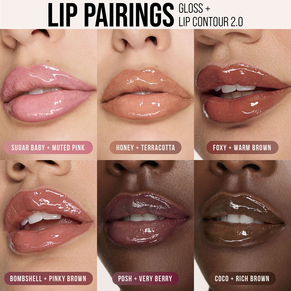 Gloss repulpant brillance extrême Faux Filler – Teinte Coco