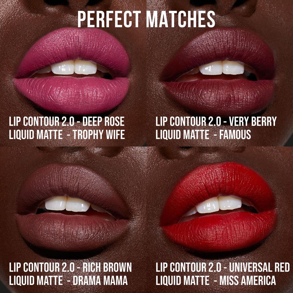 Crayon à lèvres automatique Lip Contour 2.0 – Teinte Deep Rose