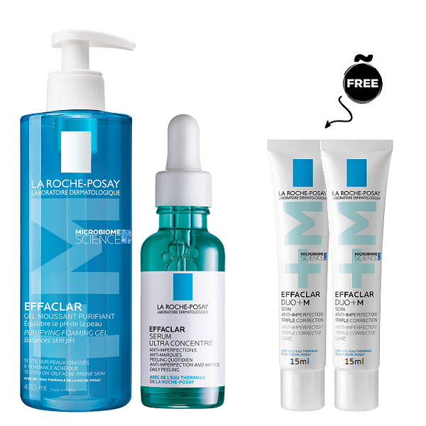 La Roche Posay - Effaclar Serum & Foaming Gel Bundle