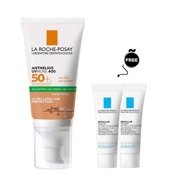 La Roche Posay - Anthelios Anti Shine Tinted Dry Touch Gel Cream SPF50+