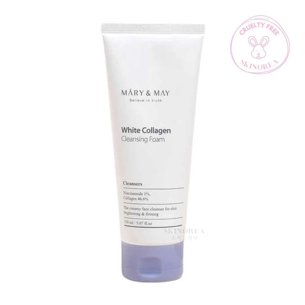 Mary&amp;May - White Collagen Cleansing Foam