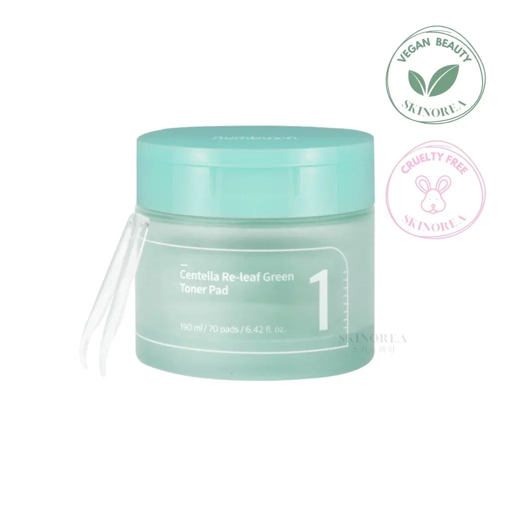 Numbuzin - No.1 Centella Re-Leaf Green Toner Pad