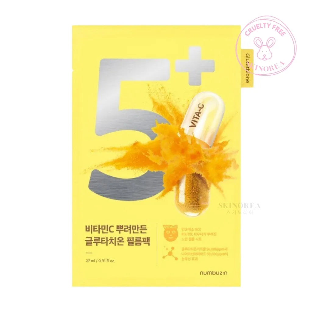 Numbuzin - No.5 Vitamin Spotlight Sheet Mask