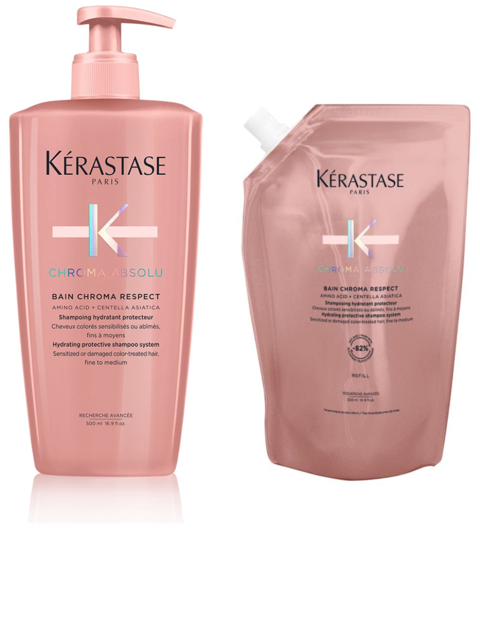 Duo Bain Chroma Respect & recharge - Chroma Absolu - 500ml