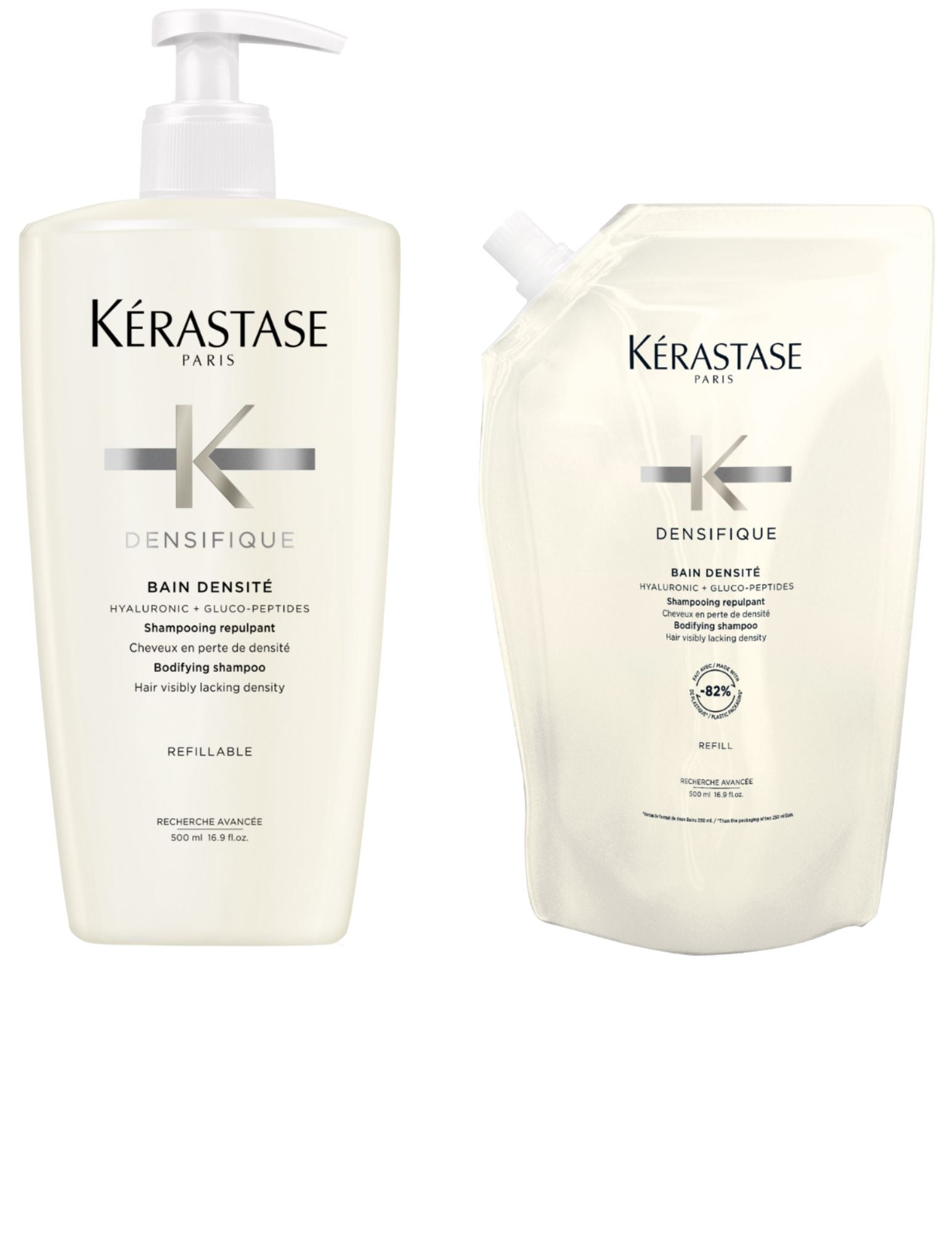 Duo Bain Densité & recharge - Densifique - 500ml