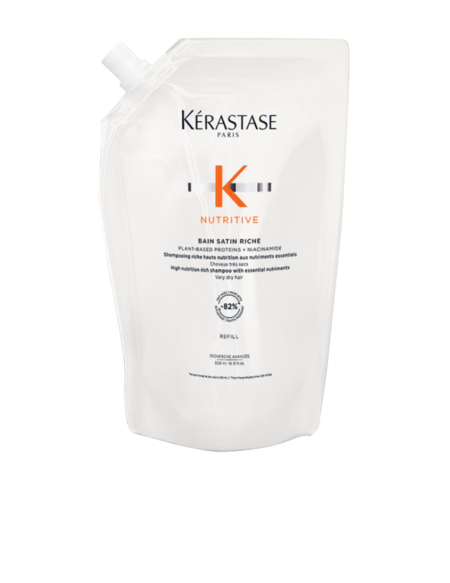 Bain Satin Riche  - Recharge - Nutritive - 500ml