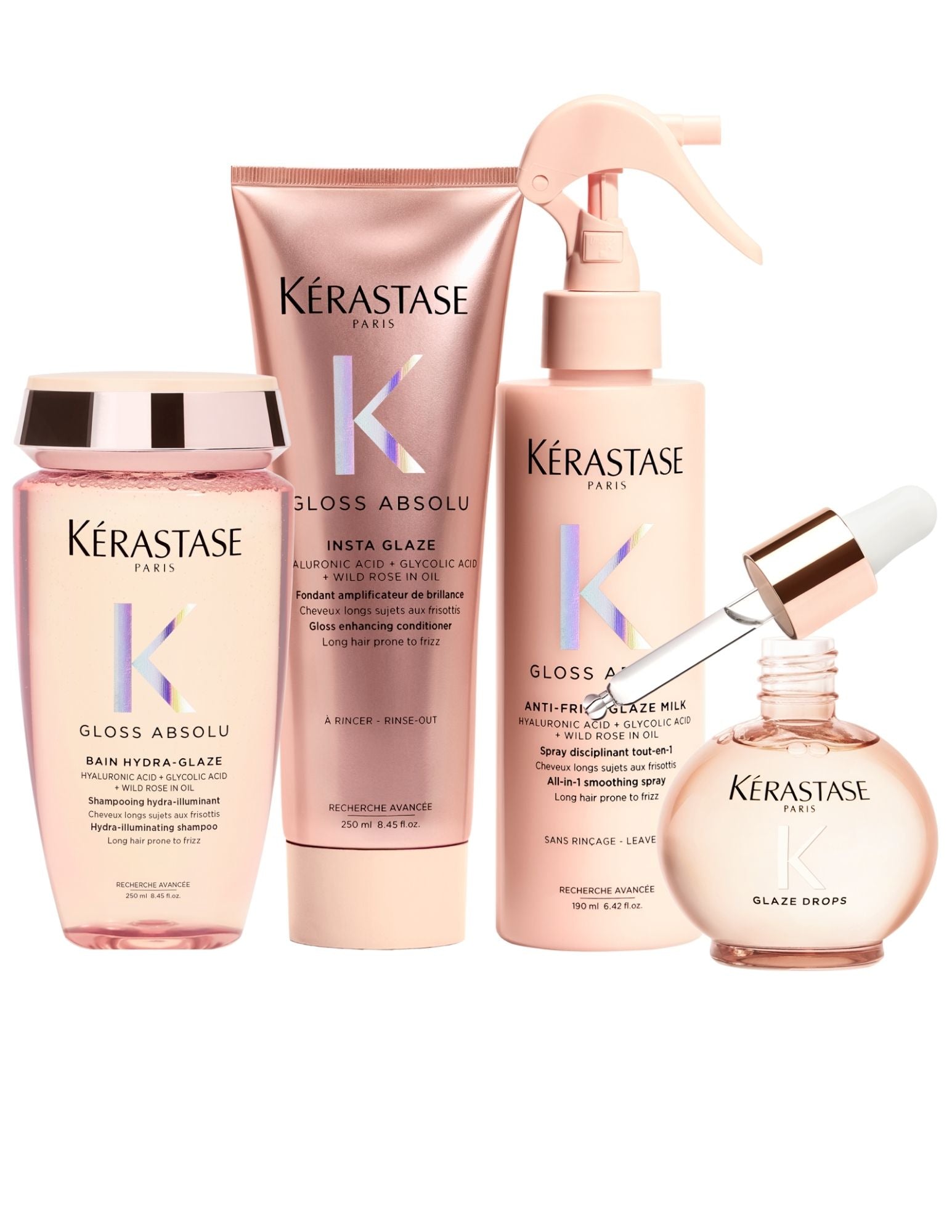 Routine Gloss Absolu : Rituel brillance anti-frisottis