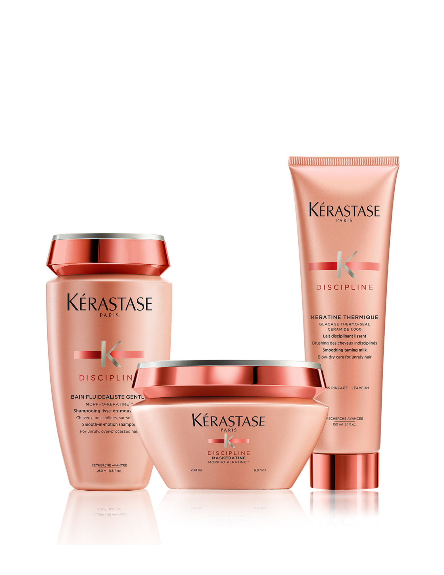 Discipline : Routine douceur et contrôle des frisottis pour cheveux mi-épais à épais