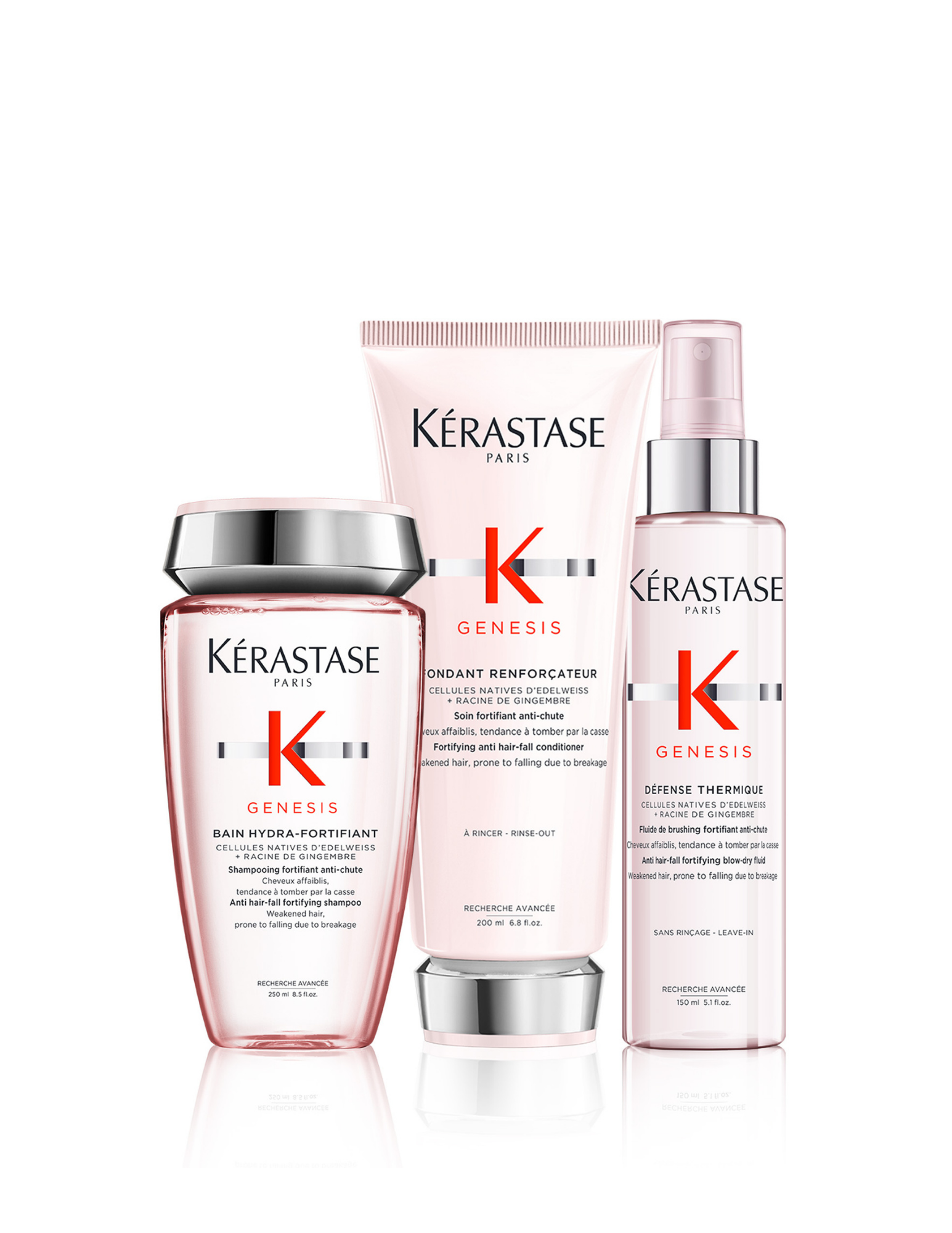 Genesis : Routine fortifiante pour cheveux fins à mi-épais