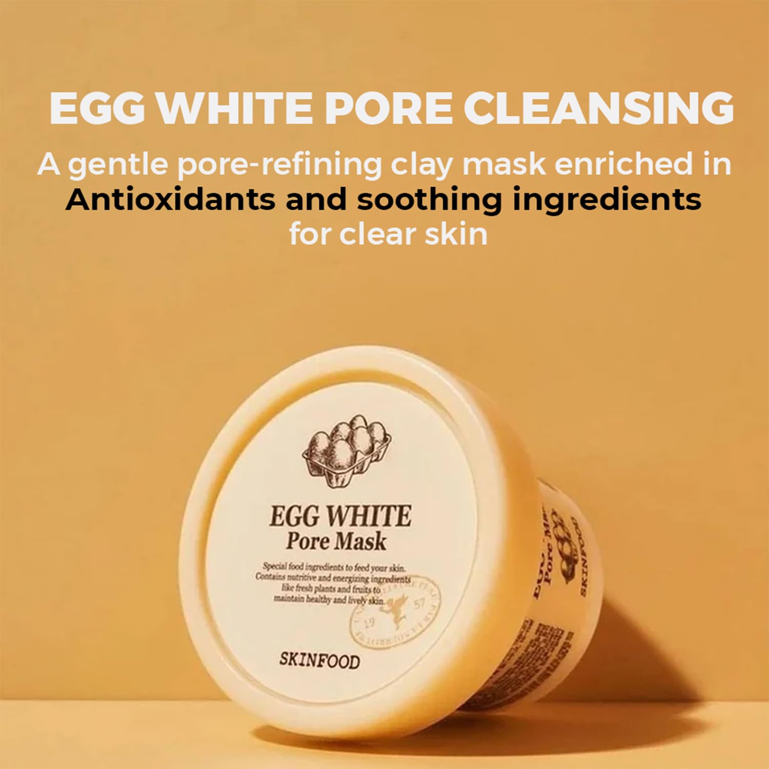 Egg White Pore Mask 125g