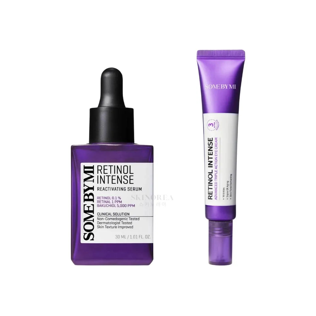 Pack SOME BY MI Retinol Intense - Reactivating Serum + Advanced Triple Action Eye Cream