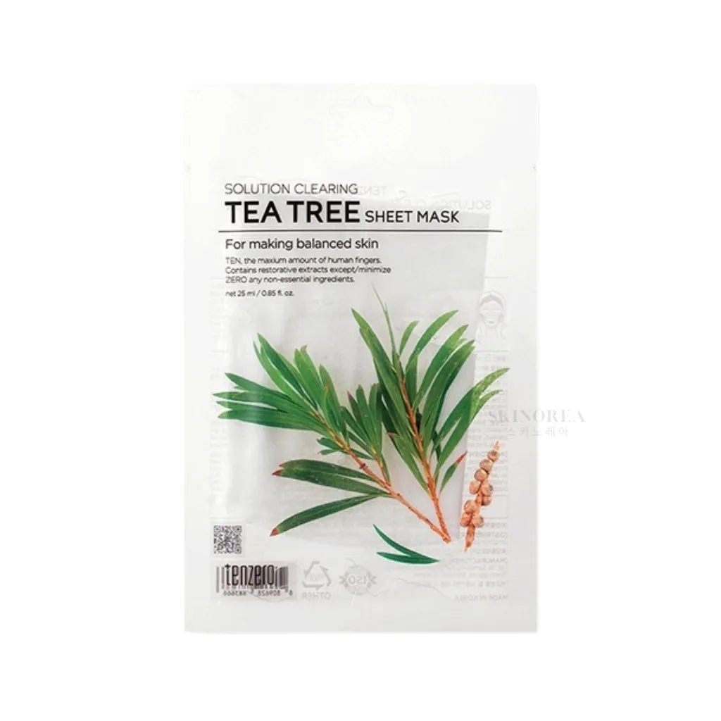 Tenzero - Solution Clearing Tea Tree sheet mask
