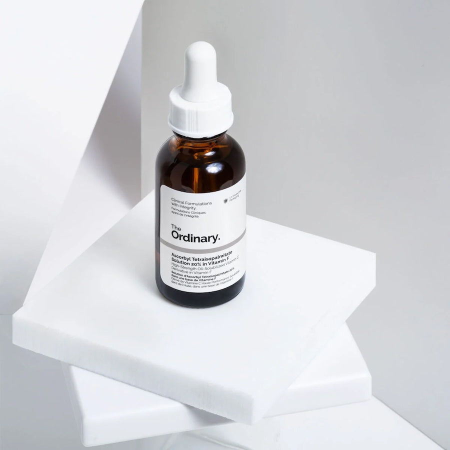 Solution à 20 % d’Ascorbyl Tetraisopalmitate dans Vitamine F – The Ordinary | 30 ml