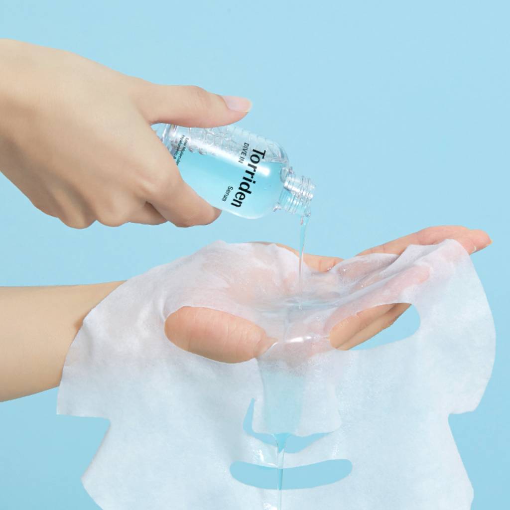 Pack Torriden Dive-In Hyaluronic Acid - Serum + Soothing Cream + Mask