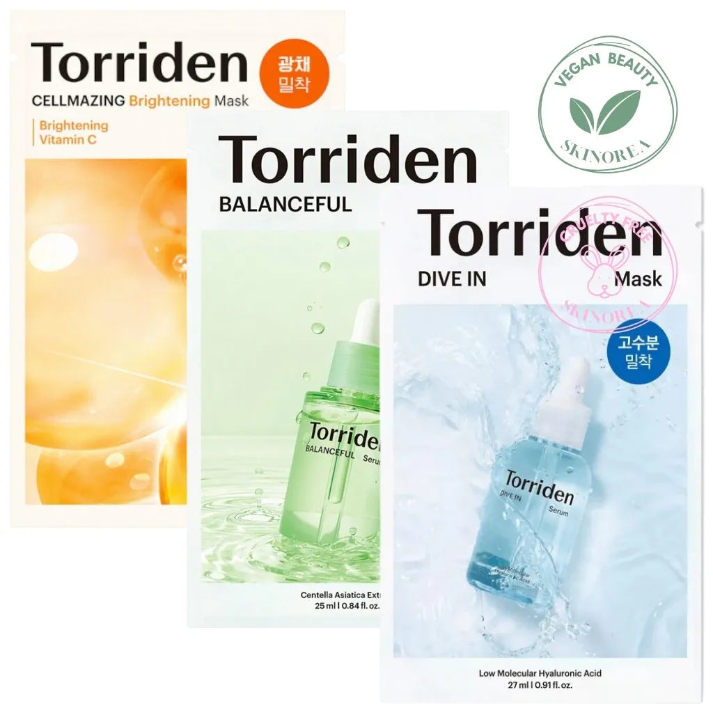 Torriden Sheet Mask Pack - 3 masks