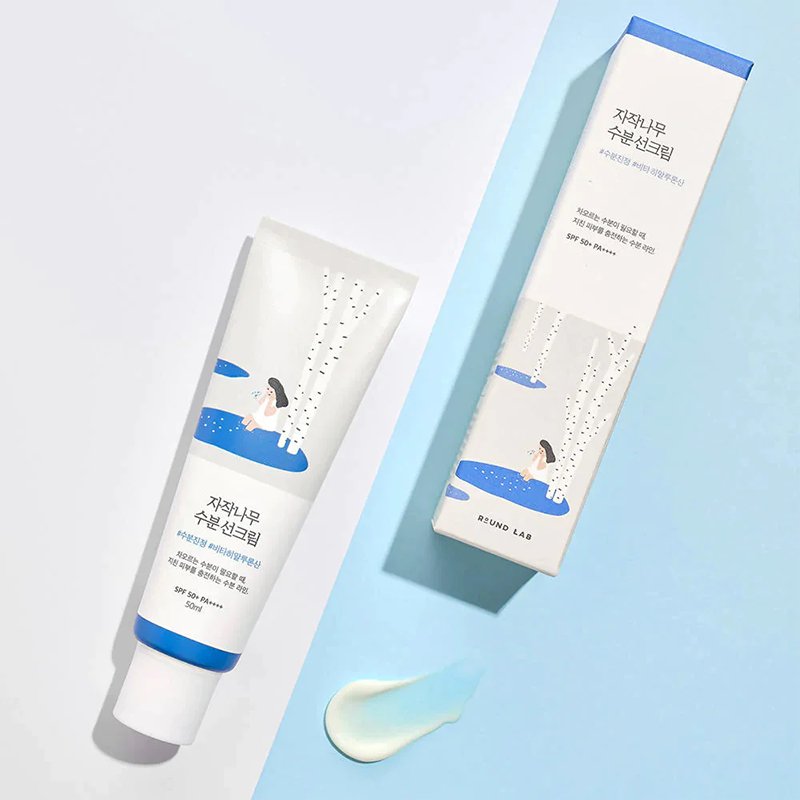 ROUND LAB - Birch Juice Moisturizing Sun Cream - 50 ml