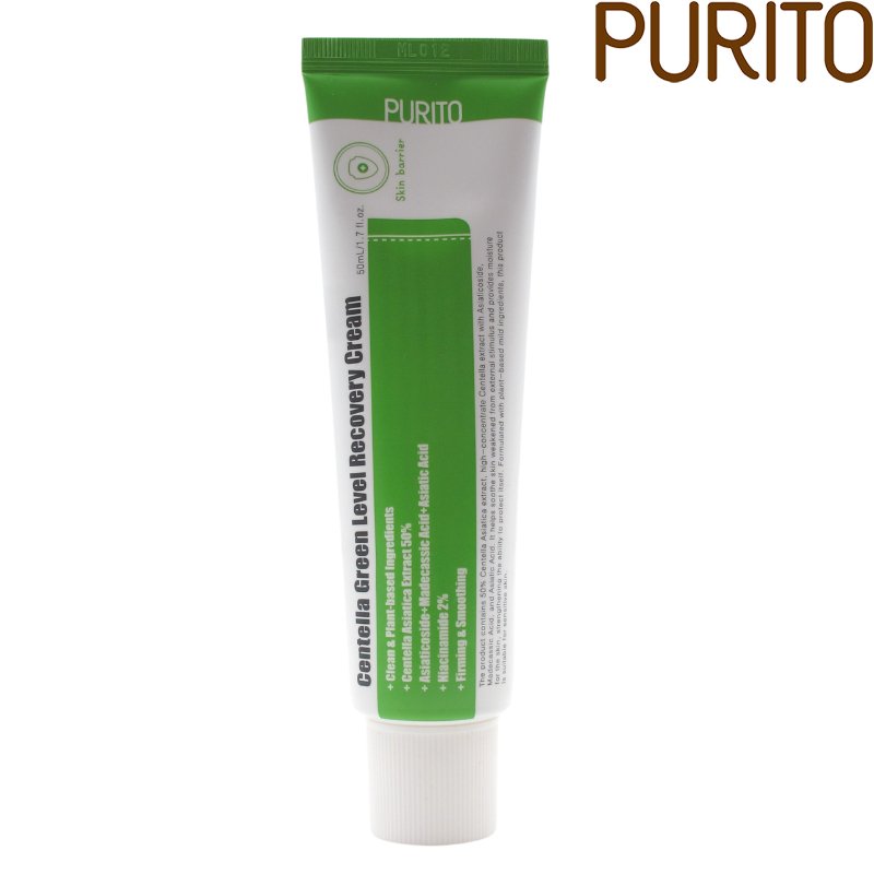 PURITO - Centella Green Level Recovery Cream - 50 ml