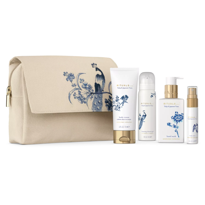 Rituals Amsterdam Bath & Body Skin Care Gift Set With Pouch