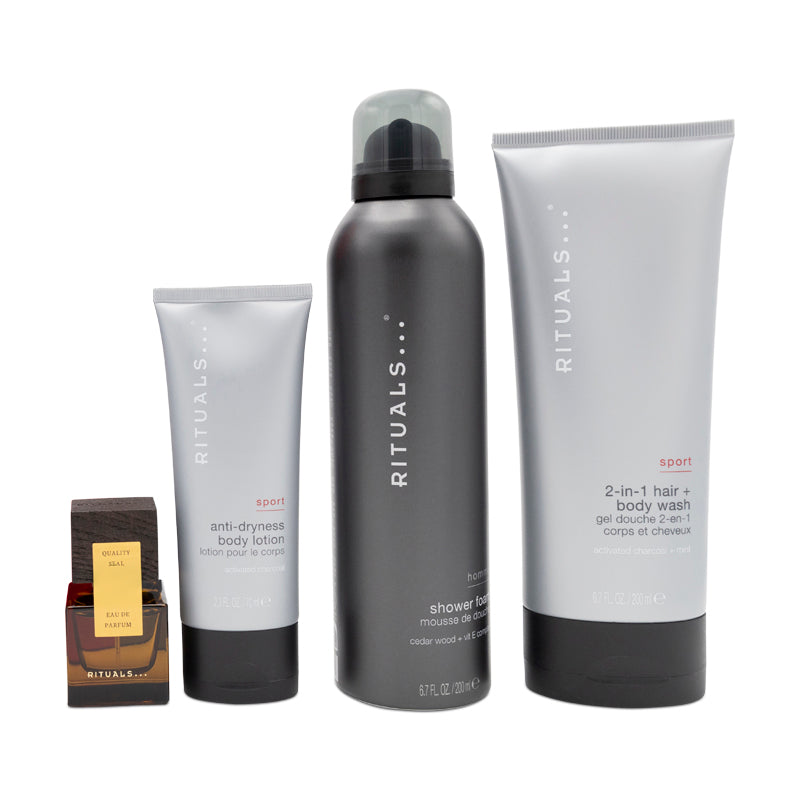 Rituals Homme 4 Bestsellers Bath & Body Men's Gift Set (Blemished Box)