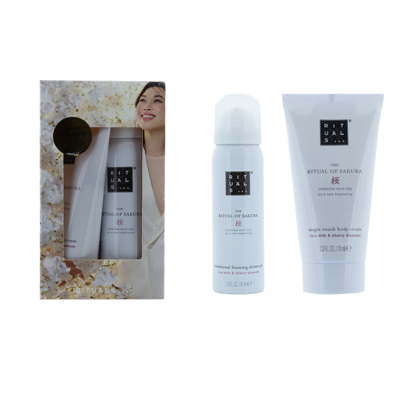 Rituals The Ritual Of Sakura Shower Gel & Body Cream Set (Blemished Box)
